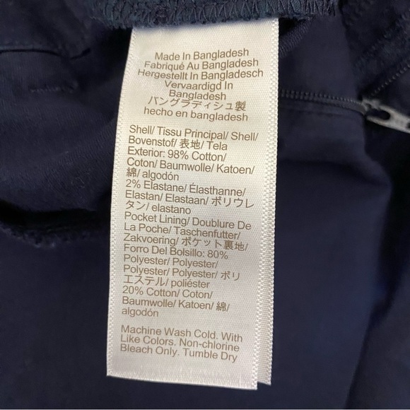 J.crew Womens Navy blue 9” Chino Shorts size 12 - Picture 6 of 10